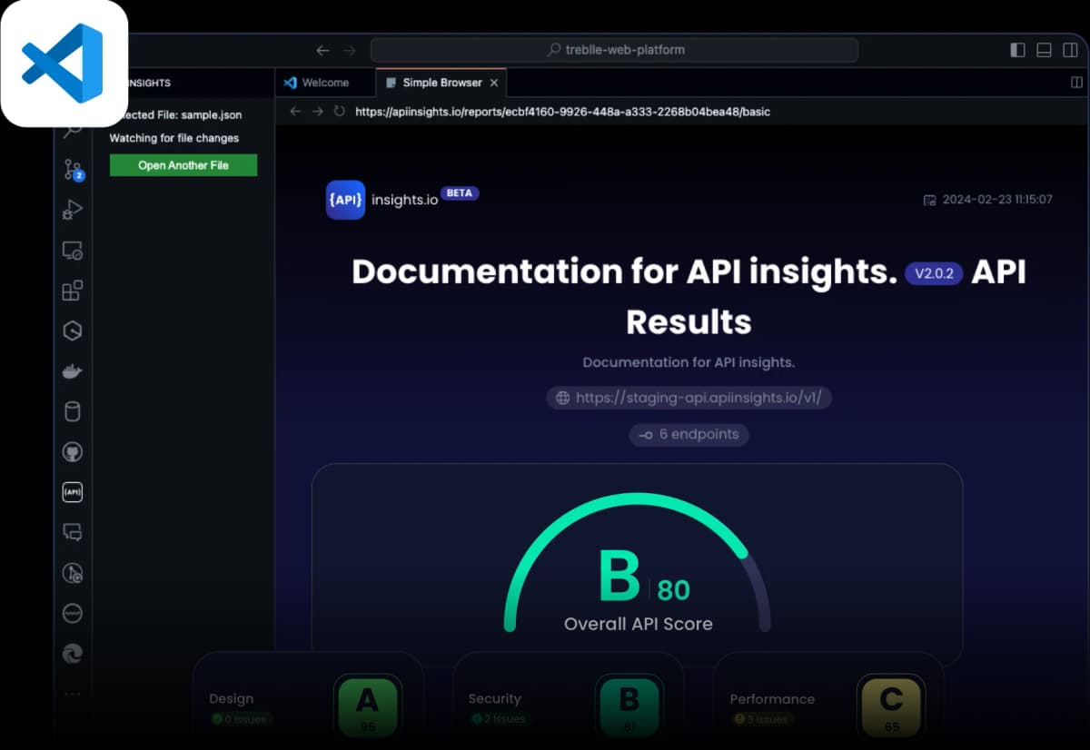 VS Code Extension Screenshot